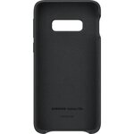 Samsung coque en cuir s10e - noir