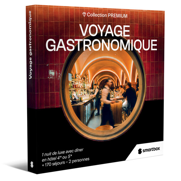 SMARTBOX - Coffret Cadeau Voyage gastronomique -  Séjour