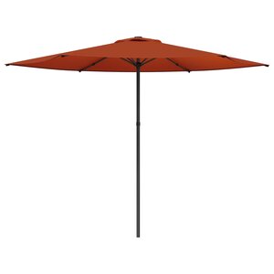 vidaXL Parasol de jardin 300 x 300 cm Polyester Rectangulaire