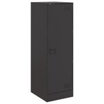 vidaXL Buffet noir 34 5x39x107 cm acier