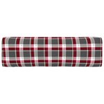 vidaXL Canapé central palette de jardin Blanc Bois de pin imprégné