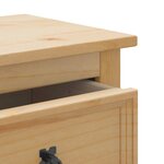 vidaXL Ensemble de meubles salle de bain 3 Pièces Corona bois pin massif