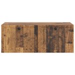 vidaXL Meuble TV mural Bois ancien 78 5 x 41 x 30 cm Bois d'ingénierie