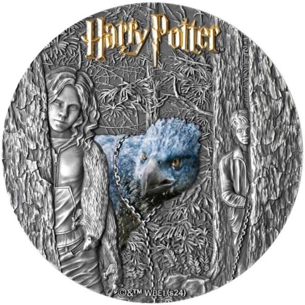 Pièce de monnaie en Argent 5 Dollars g 62.2 (2 oz) Millésime 2024 HARRY POTTER AND THE PRISONER OF AZKABAN