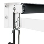 vidaXL Auvent rétractable automatique anthracite 5x3 m
