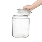 Grand bocal à biscuit en verre 6 35 l - olympia -  - verre6 35 x293mm