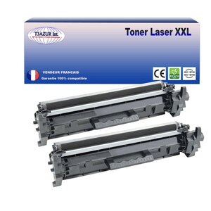 T3AZUR - 2x Toners compatibles avec Canon 051H pour Canon LBP-160 LBP-162dw MF-264dw MF-267dw MF-269dw Noir - 4 000p