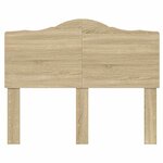 vidaXL Tête de lit Chêne Sonoma 135 cm Bois d'ingénierie