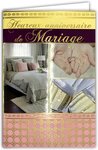 Carte Heureux Anniversaire de Mariage Félicitations Noces Enveloppe 12x17 5cm