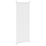 vidaXL Store plissé 60x100 cm Blanc