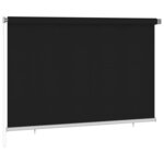 vidaXL Store roulant d'extérieur 220x140 cm Noir