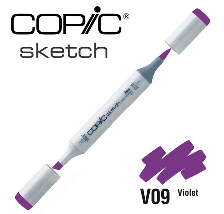 Marqueur à l'alcool Copic Sketch V09 Violet