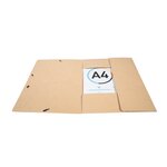 Chemise À Élastiques Maxi Capacity Carte Lustrée 425gm2 - A4 - Ivoire - X 25 - Exacompta