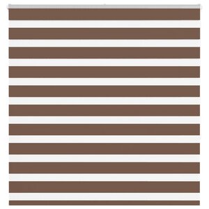 vidaXL Store zèbre marron 150x150cm largeur du tissu 145 9cm polyester