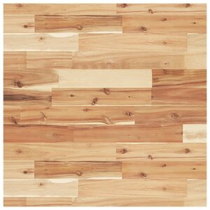 vidaXL Dessus de table carré 60x60x2 cm bois massif d'acacia