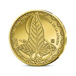 Le Seigneur des Anneaux Monnaie de 100€ Or La feuille de la Lórien