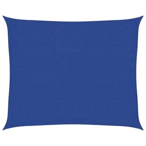 vidaXL Voile d'ombrage 160 g/m² Bleu 2 5x3 m PEHD
