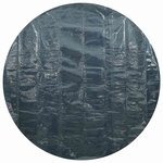 vidaXL Film solaire de piscine flottant PE 417 cm Noir et bleu