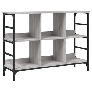 vidaXL Buffet sonoma gris 102x32x73 5 cm bois d'ingénierie