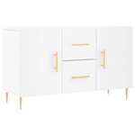 vidaXL Buffet blanc 100x36x60 cm bois d'ingénierie