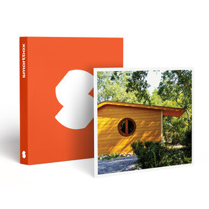 SMARTBOX - Coffret Cadeau 2 jours insolites en famille dans une cabane avec spa et panier gourmand en Ardèche -  Séjour