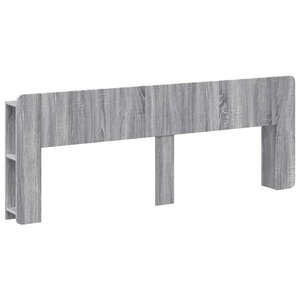 vidaXL Cabinet de Tête de Lit Sonoma gris Bois d'ingénierie