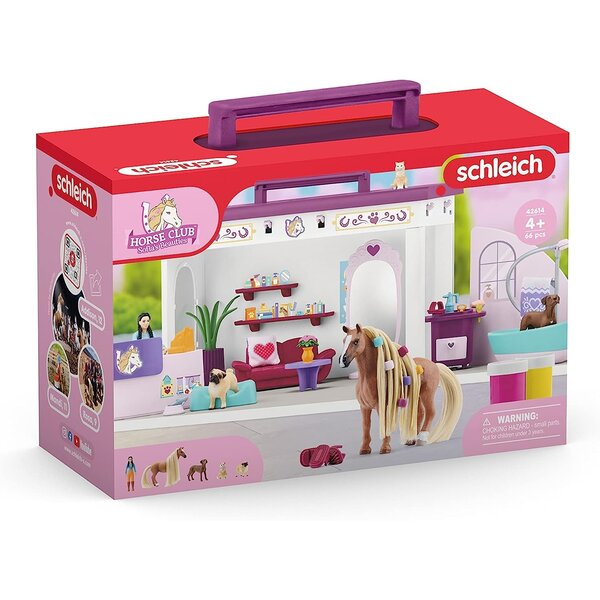 Schleich 42614 - Salon pour Animaux de Compagnie HORSE CLUB Sofia's Beauties