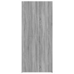 vidaXL Buffet haut sonoma gris 80x42 5x185 cm bois d'ingénierie