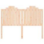 vidaXL Tête de lit 141x4x110 cm Bois massif de pin