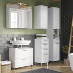 Germania armoire de salle de bain gw-arvada 35x30x86 cm blanc