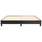 vidaXL Cadre de lit sans matelas noir 160x200 cm similicuir