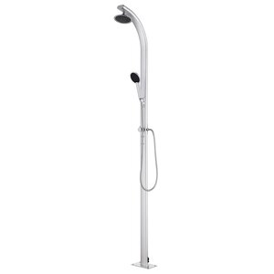 vidaXL Douche de jardin 215 cm Aluminium
