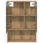 vidaXL Armoire Miroir de Salle de Bain Chêne artisan 50 x 14 5 x 70 cm