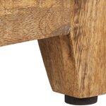 vidaXL Table de chevet 40x30x50 cm Bois de manguier massif