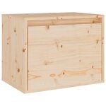 vidaXL Meubles TV 3 Pièces Bois massif de pin