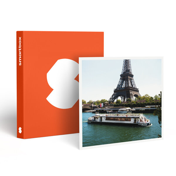 SMARTBOX - Coffret Cadeau Croisière sur la Seine : 2h avec dîner italien 3 plats - Multi-thèmes