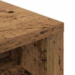 vidaXL Basboard avec tiroir Bois ancien 87 x 27 5 x 43 cm