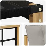 vidaXL Ensemble de canapés d'extérieur 8 pc Blanc et gris clair