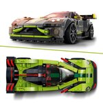 Lego 76910 speed champions aston martin valkyrie amr pro & vantage gt3  2 modeles de voitures de course  jouet pour enfants