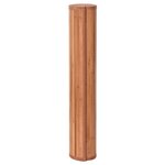 vidaXL Tapis rectangulaire marron 100x1000 cm bambou