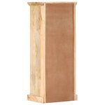 vidaXL Buffet avec porte 45x32x110 cm Bois de manguier solide