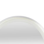 Miroir décoration moderne design LED 50 x 50 x 3 cm argent 03_0010161