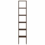 vidaXL Bibliothèques 2 Pièces empilable chêne marron bois d'ingénierie