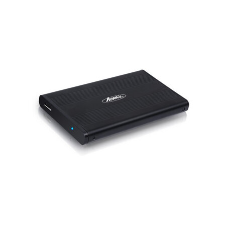 Boîtier hdd 2 5 sata slim mobile black usb 2.0 - advance