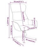 vidaXL Chaise de relaxation Vert foncé Velours