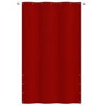 vidaXL Écran de balcon Rouge 140x240 cm Tissu Oxford