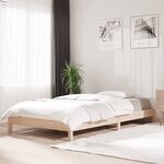 vidaXL Lit empilable 75x190 cm Bois de pin massif