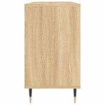vidaXL Armoire salle de bain chêne sonoma 80x33x60cm bois d'ingénierie