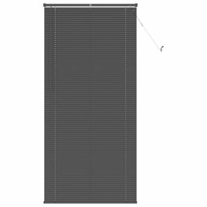 vidaXL Store Vénitien Réglable Gris Argenté 213 x 90 cm PVC