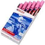 Marqueur Permanent 300 Pointe Ronde Rose 1 5-3 mm x 10 EDDING